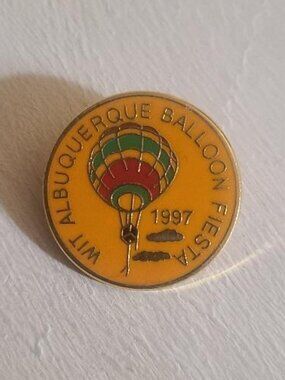 WIT Winnebago International Travelers 1997 Lapel Pin - Albuquerque Balloon Fest
